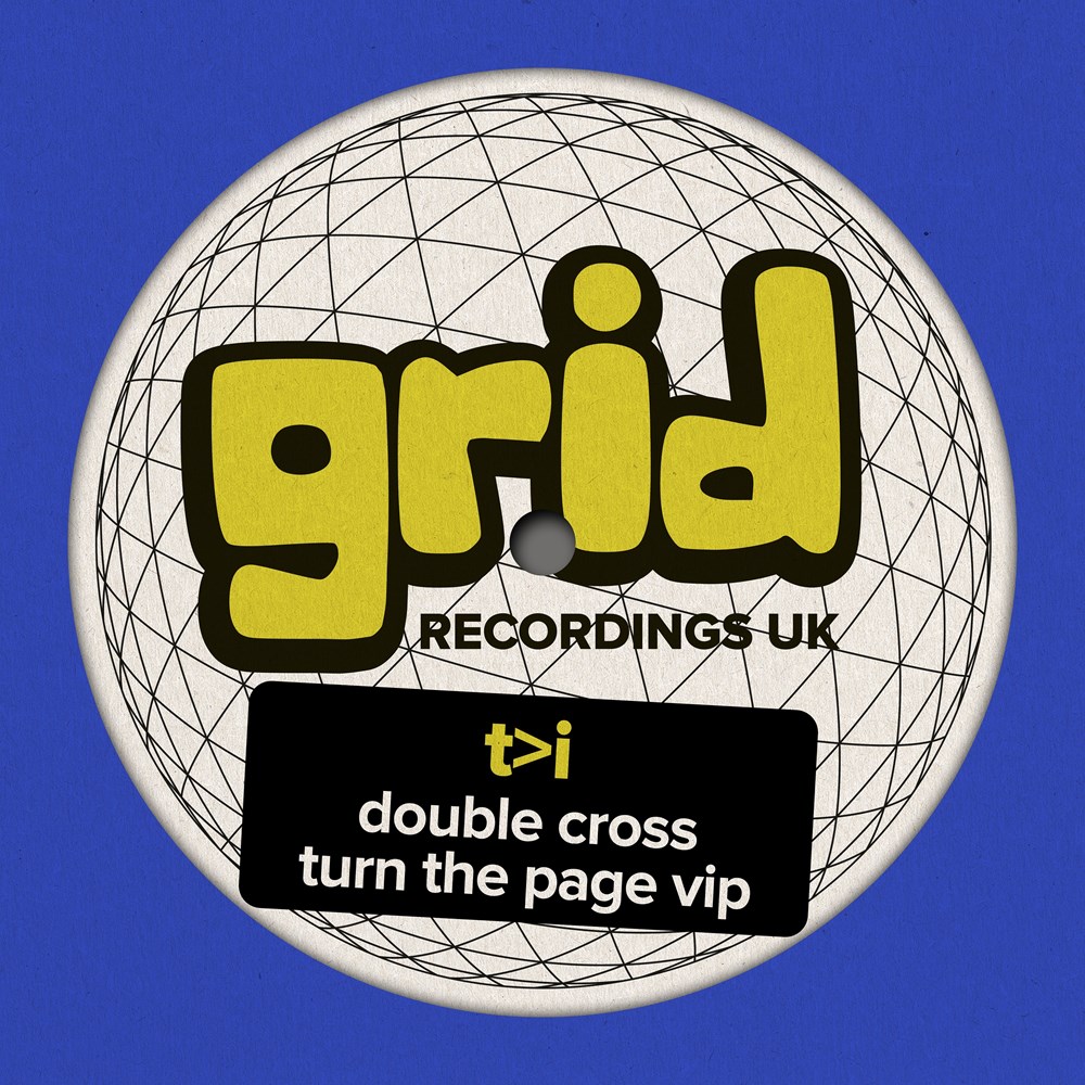 Turn cross. Дабл ти. Grid recordings uk logo.