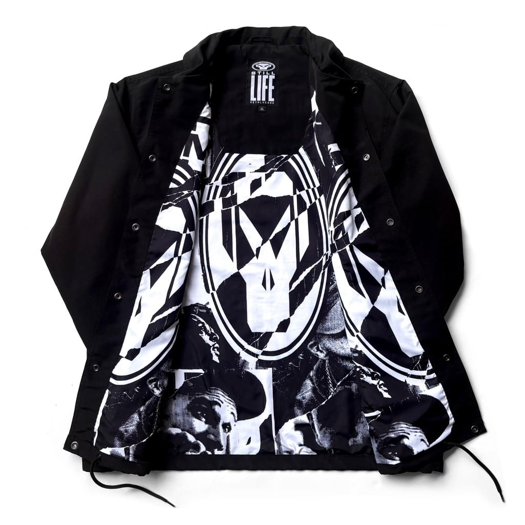 Metalheadz Fragments Coach Jacket [Black]