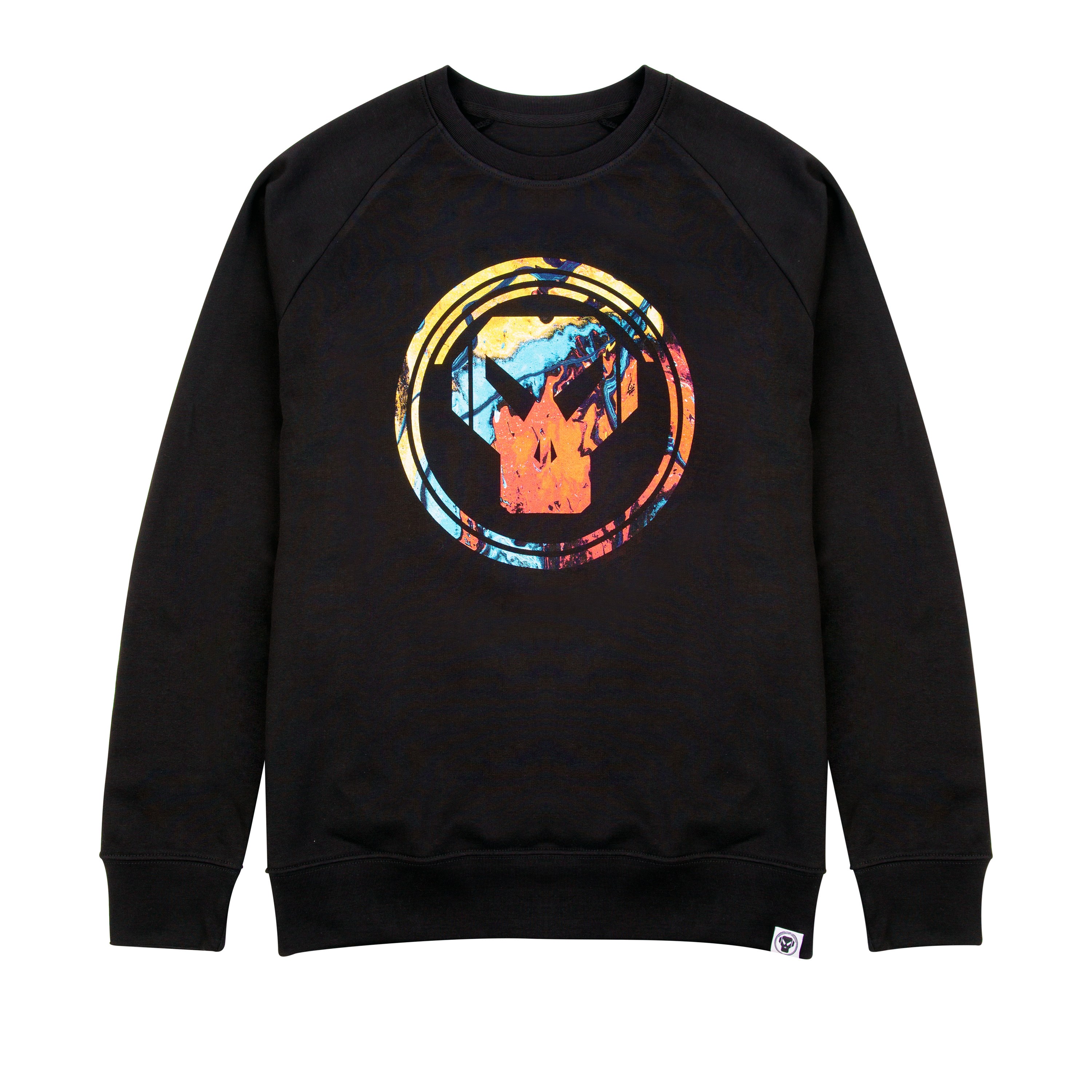 Metalheadz Watercolour Sweatshirt [Black]
