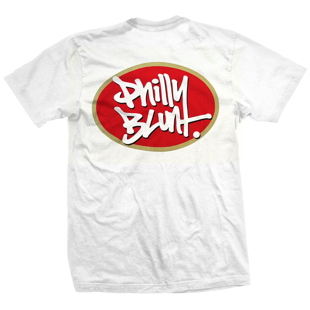 Philly Blunt Graffiti T-Shirt [White]