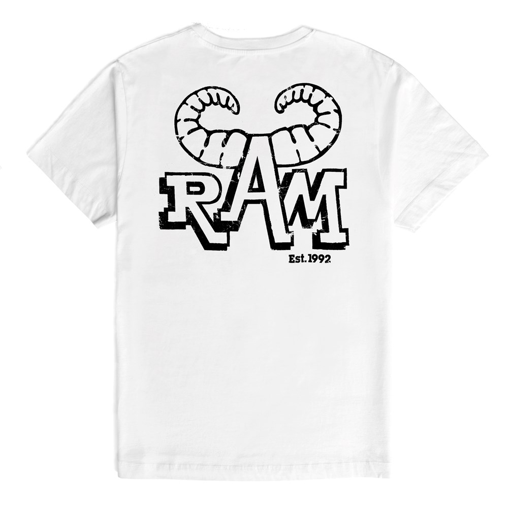 RAM '92 Logo T-Shirt [White]