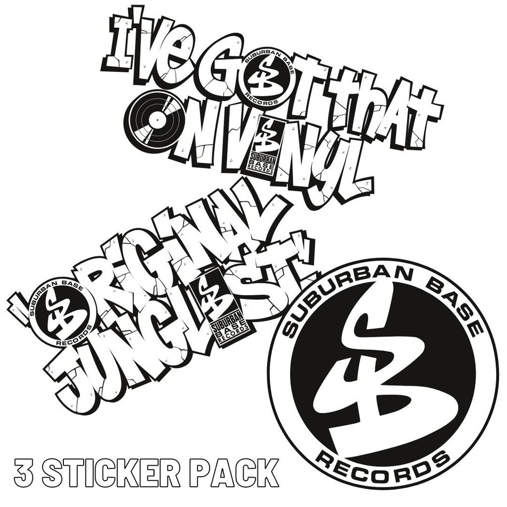 Subbase Limited Edition 3 Sticker Pack 